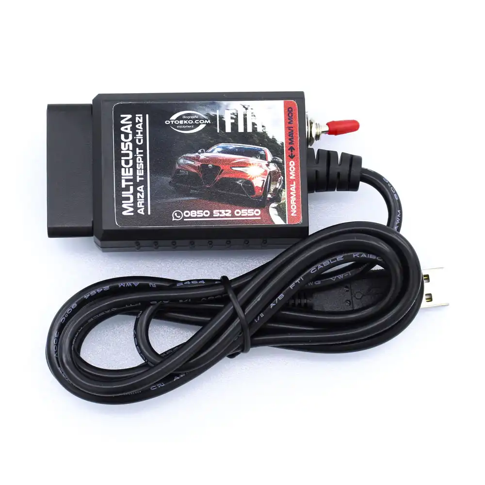 Fiat MultiEcuScan Hidden Feature Coding & Diagnostic Interface (A5 Blue Mod / PIC18F25K80) - 6